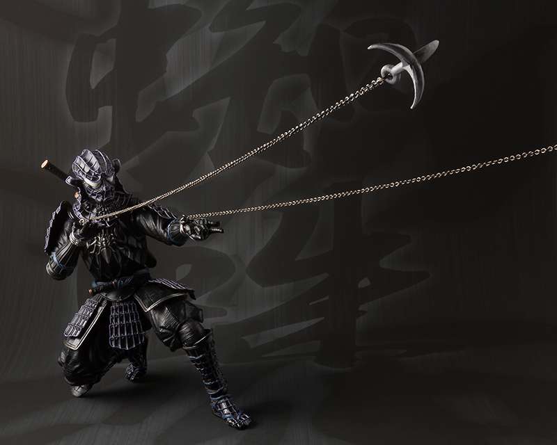 BANDAI SAMURAI BLACK SPIDER-MAN AF ACTION FIGURE 17 cm