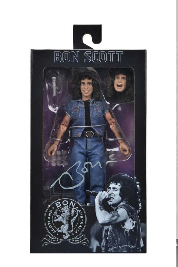 AC/DC BON SCOTT HIGHWAY TO HELL CLOTH ACTION FIGURE