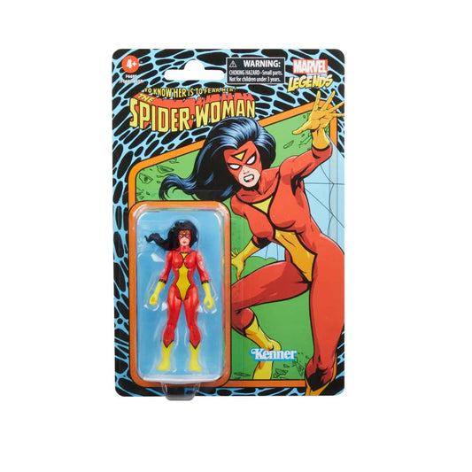 MARVEL LEGENDS SERIES RETRO ACTION FIGURA SPIDER-WOMAN 15 CM HASBRO