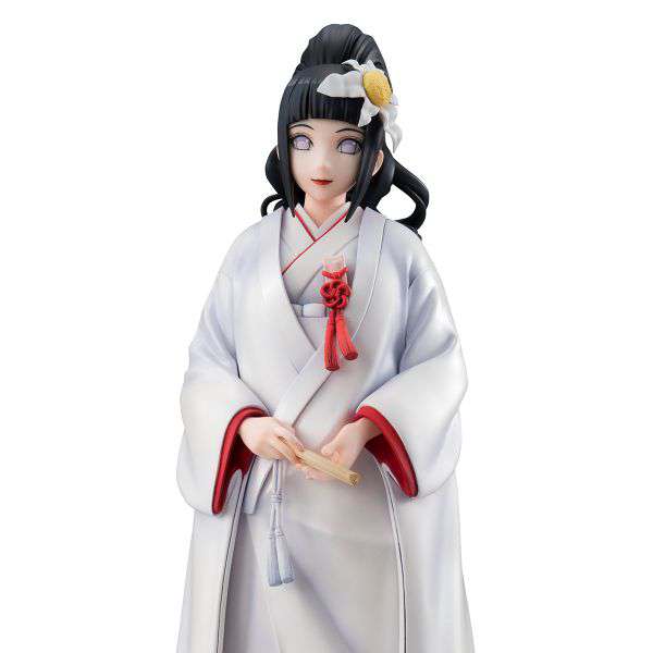 NARUTO GALS STATUA HINATA HYUGA CERIMONIA MATRIMONIO 21 CM MEGAHOUSE