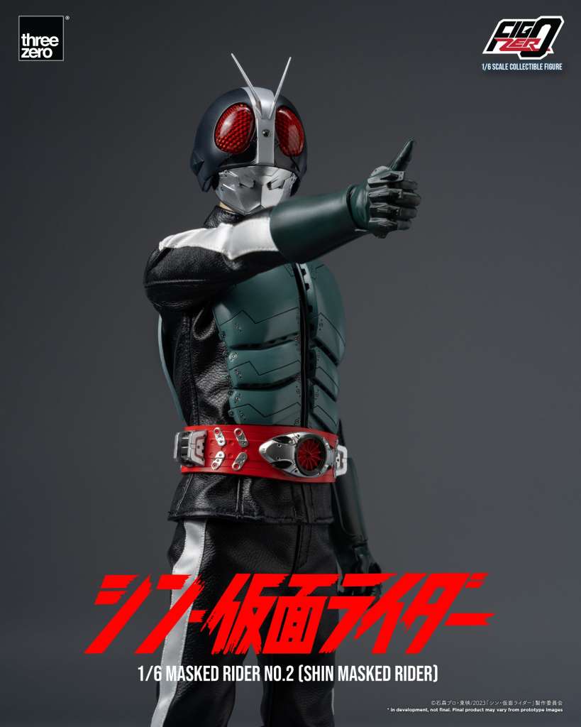 THREEA TOYS/THREEZERO SHIN MASKED RIDER 1/6 ACTION FIGURE 30 cm