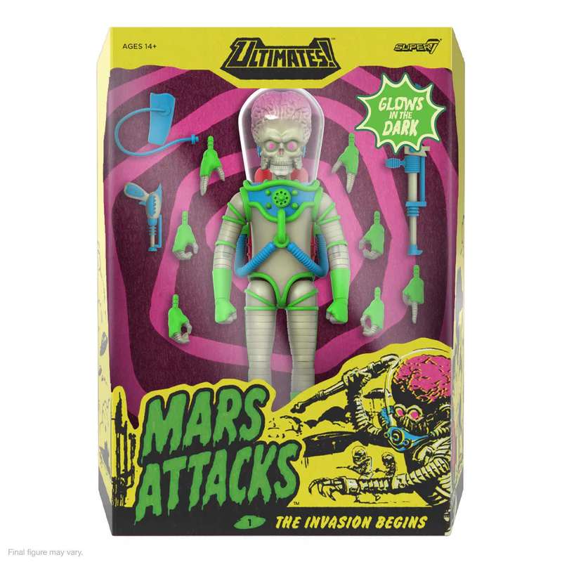 MARS ATTACKS ULTIMATES! w2 MARTIAN INVAS