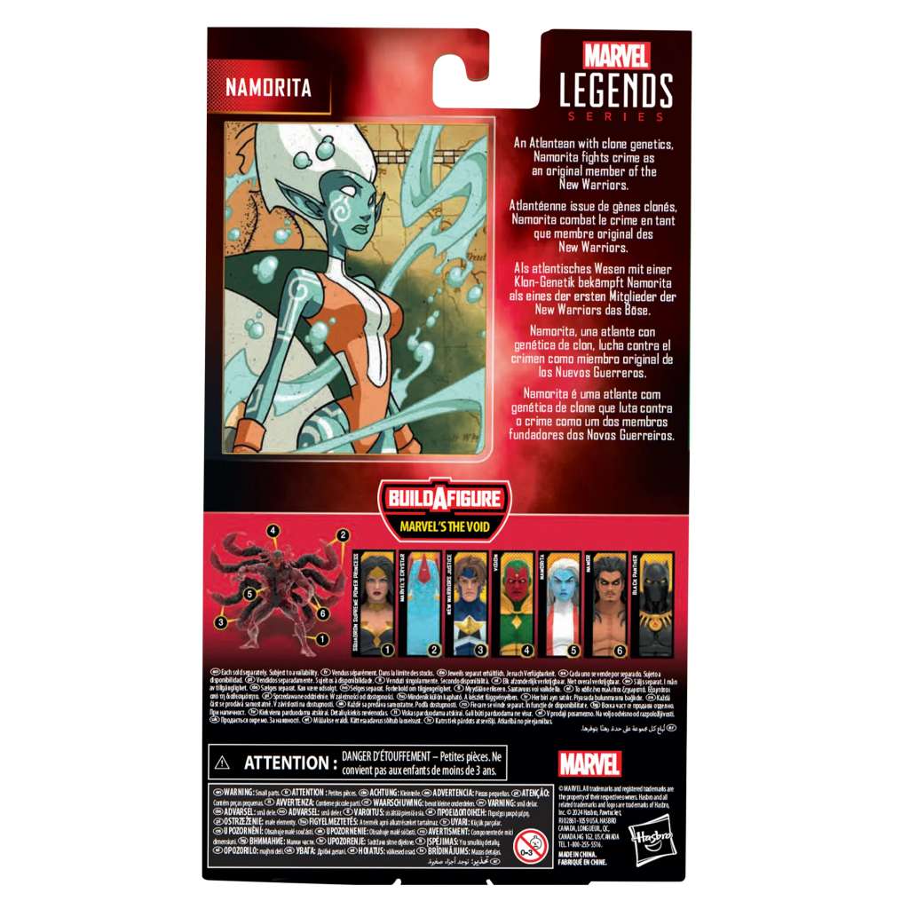 HASBRO ML VOID NAMORITA AF ACTION FIGURE
