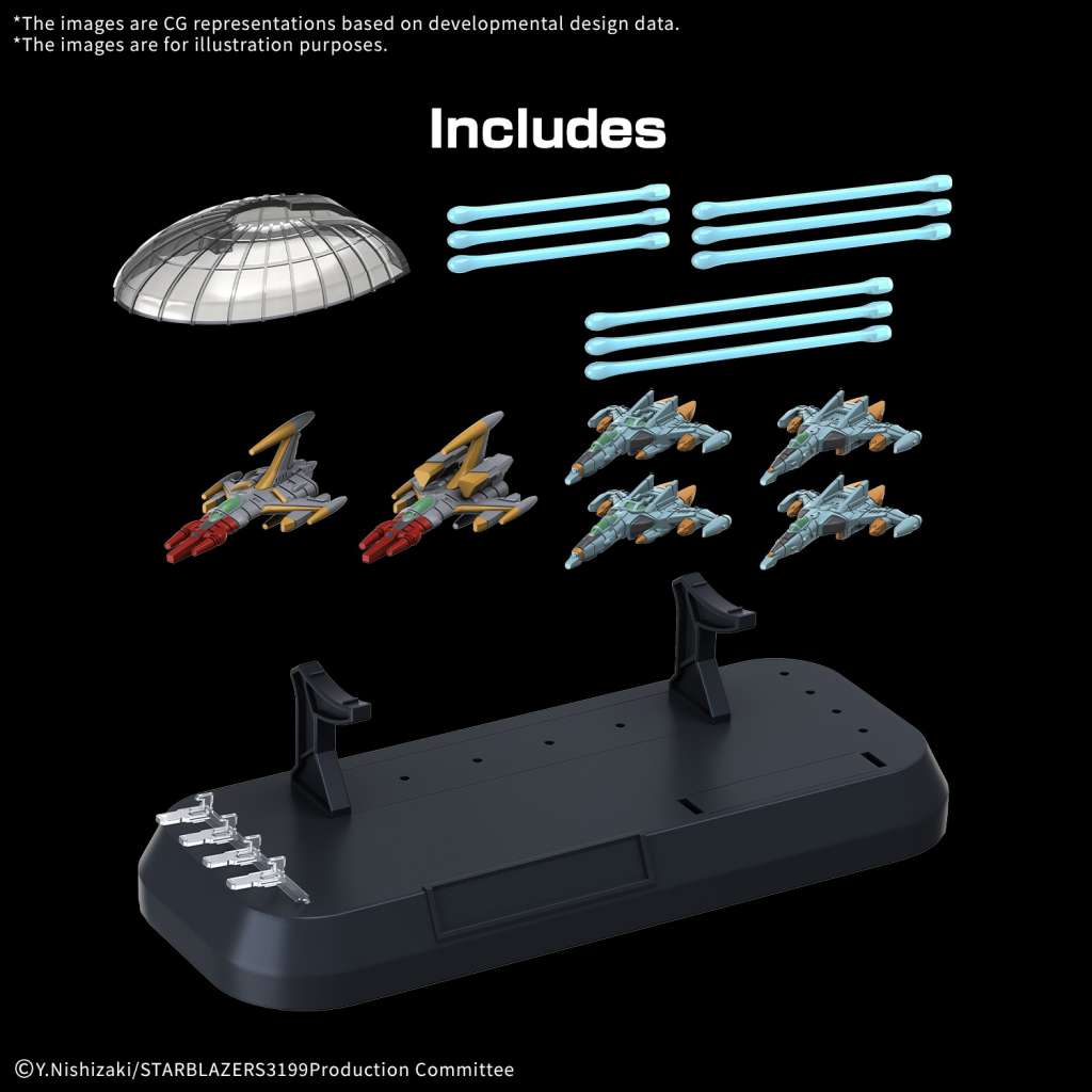 YAMATO 3199 EXP SHIP BBY-03 GINGA 1/1000