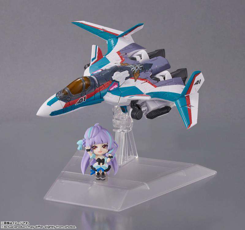 BANDAI MACROSS VF-31S SIEGFRIED MIKUMO TINY SES ACTION FIGURE 10 cm