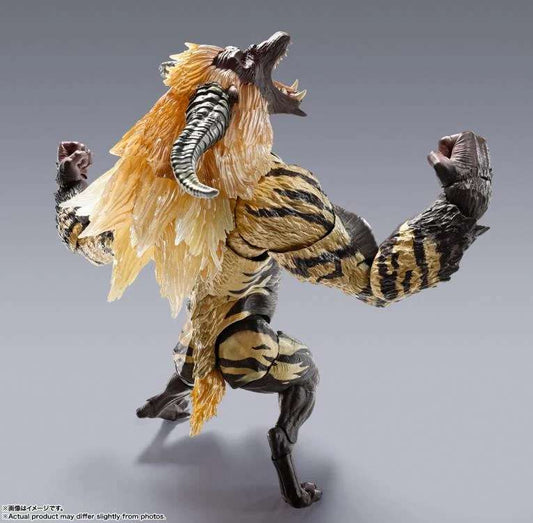 MONSTER HUNTER FURIOUS RAJANG MONSTERART ACTION FIGURA BANDAI