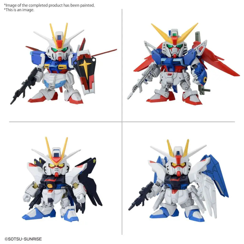 BANDAI BB SENSHI CE BATTLES DESTINY SET MODEL KIT 8 cm
