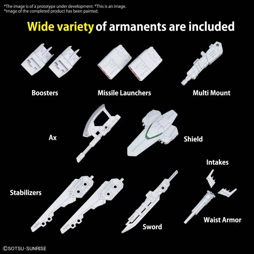 BANDAI OPT PTS SET 13 GUNPLA BATTLE ARM ARMS MODEL KIT