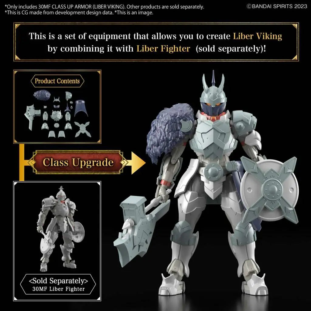 BANDAI 30MF CLASS UP ARMOR LIBER VIKING MODEL KIT