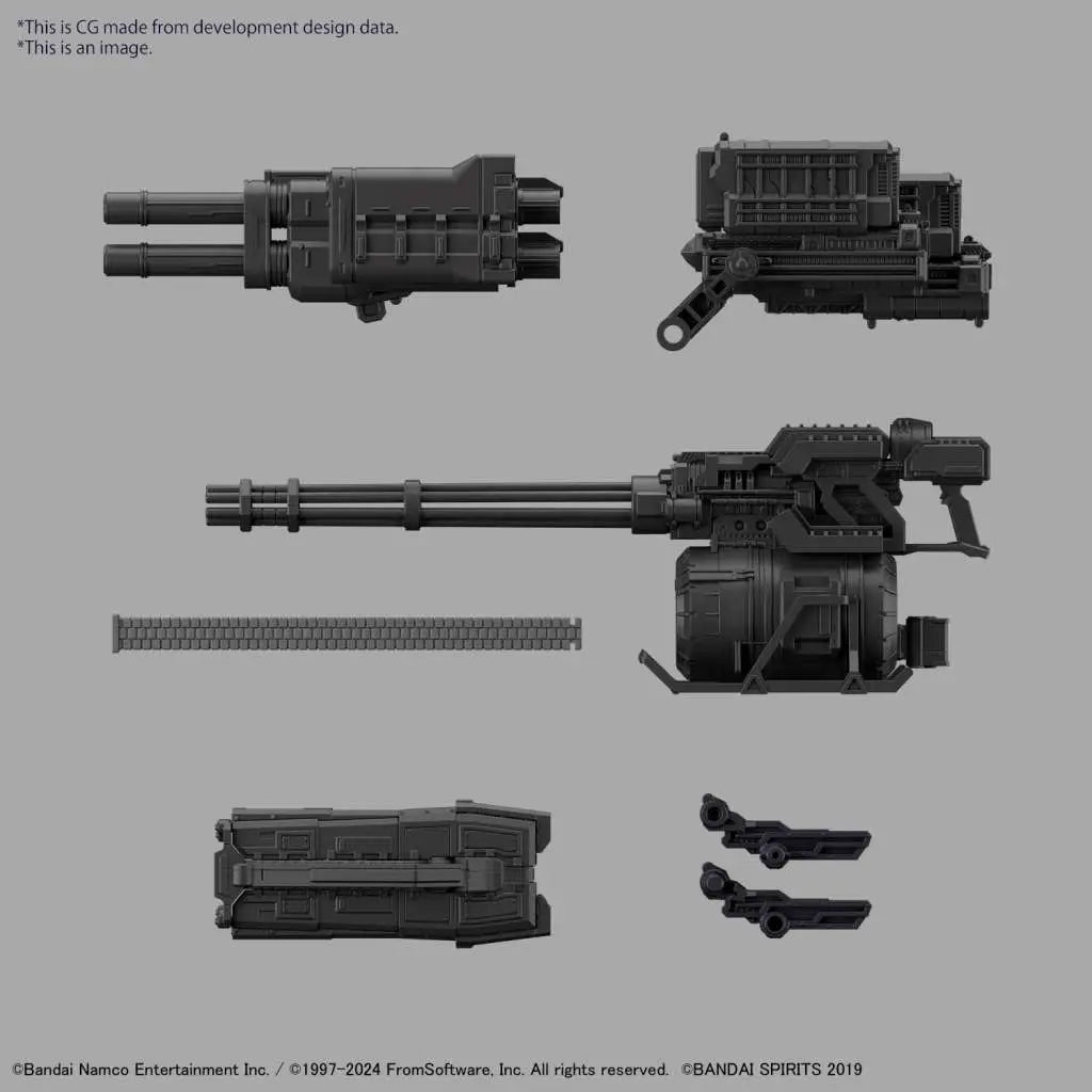 BANDAI 30MM ARMORED CORE VI FIRES RUBICON BALAM INDUSTRIES BD-011 MELANDER LIGER TAIL MODEL KIT 16 cm