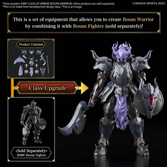BANDAI 30MF CLASS UP ARMOR ROSAN WARRIOR MODEL KIT