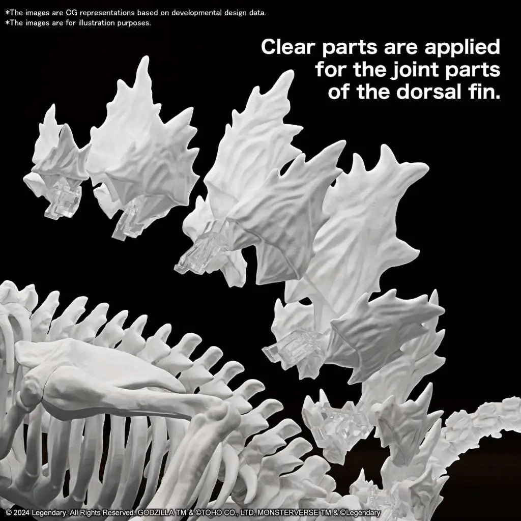 BANDAI GODZILLA 2024 GODZILLA X KONG NEW EMPIRE MODEL KIT 25 cm