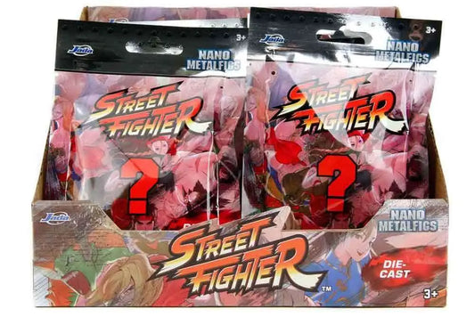 Street Fighter 2 - Nano Metal Figures Blind Bag Display (24)