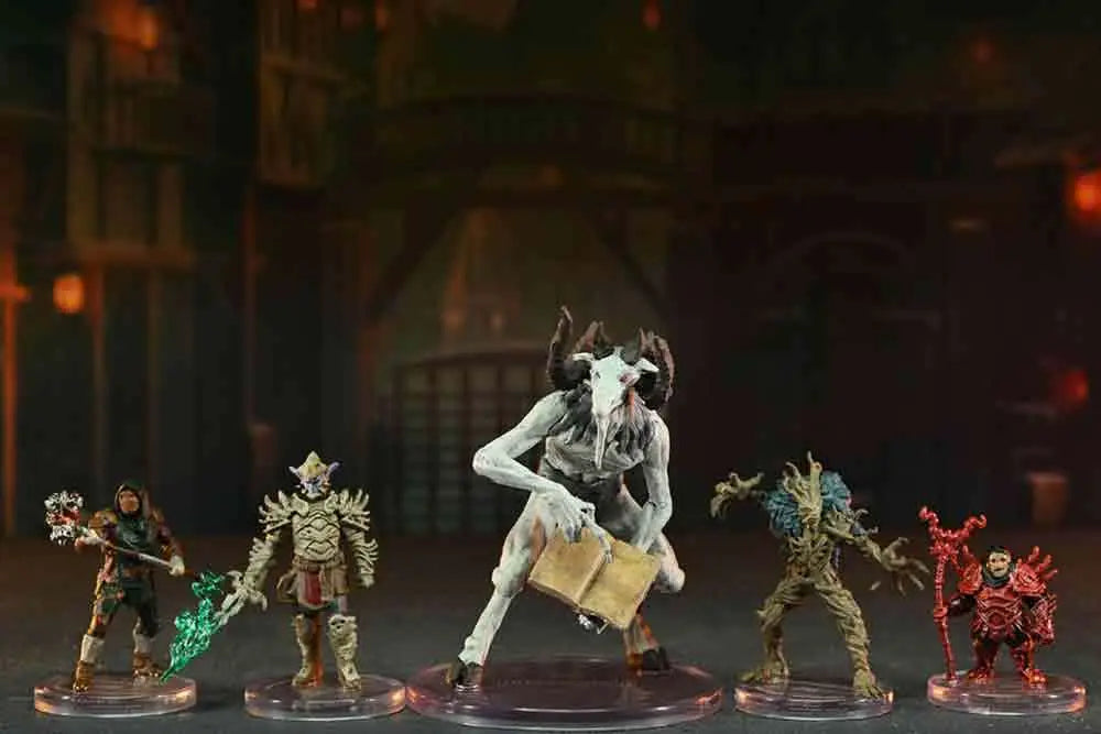 WIZKIDS DUNGEONS & DRAGONS - ICONS REALMS - PLANESCAPE: ADVENTURES MULTIVERSE - BOOSTER BRICK MINI FIGURA
