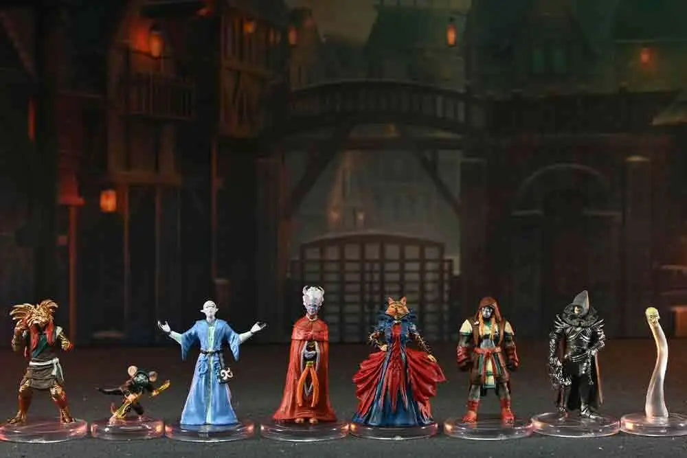 WIZKIDS DUNGEONS & DRAGONS - ICONS REALMS - PLANESCAPE: ADVENTURES MULTIVERSE - CHARACTER MINIATURES BOXED SET MINI FIGURA