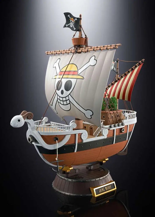 BANDAI - ONE PIECE CHOGOKIN GOING MERRY ANIMATION 25TH ANNI MEMORIAL EDITION REPLICA 28 cm