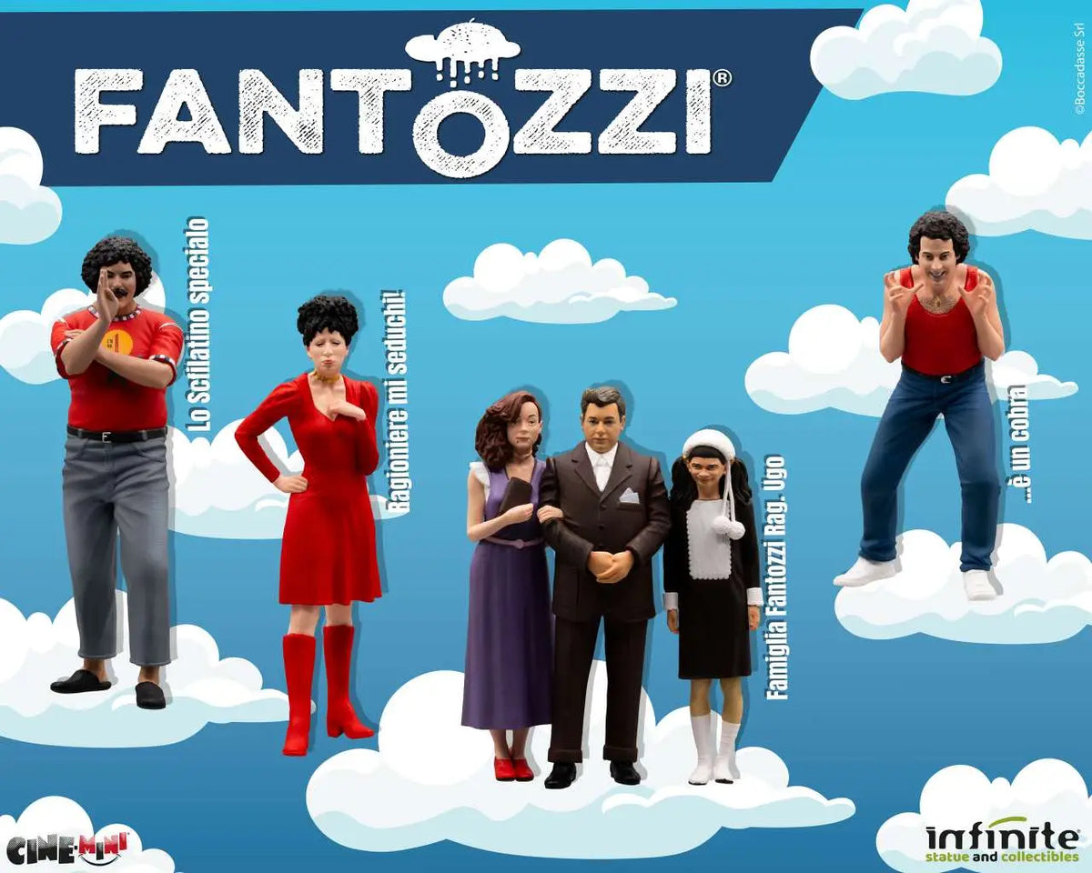 INFINITE STATUE - FANTOZZI FANTOZZI CECCO LO SCFILATINO SPECIALO CINEMINI PVC MINI FIGURA 12 cm