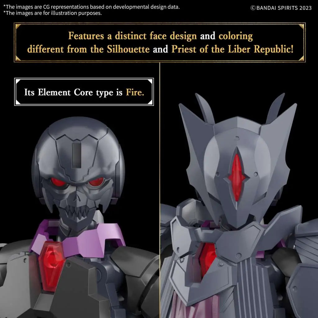 BANDAI 30MF ROSAN PRIEST MODEL KIT 15 cm