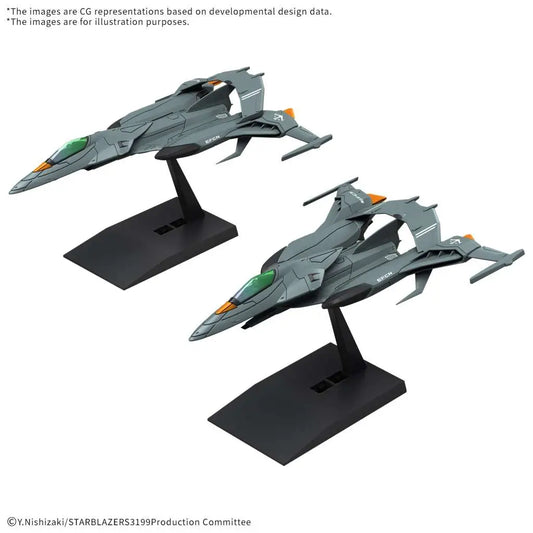 YAMATO 3199 MECHA COLL DX TRYAL TYPE SF ATT CRAFT CSM PYTON SET