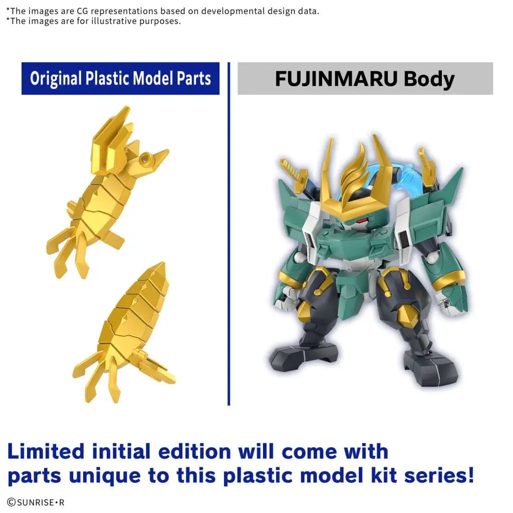 BANDAI MASHIN CREATOR WATARU FUJINMARU LTD INITIAL ED MODEL KIT 8 cm