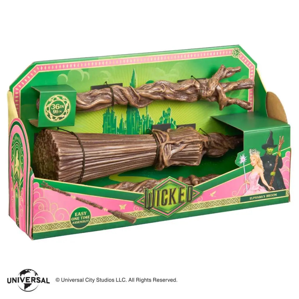 NOBLE COLLECTIONS - ASSASSINS CREED UNIVERSAL WICKED ELPHABA'S BROOM REPLICA