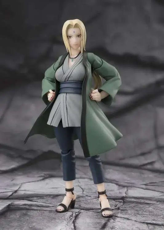 BANDAI TSUNADE - NARUTO SHF LEGENDARY MEDICAL NINJA ACTION FIGURE 14 cm