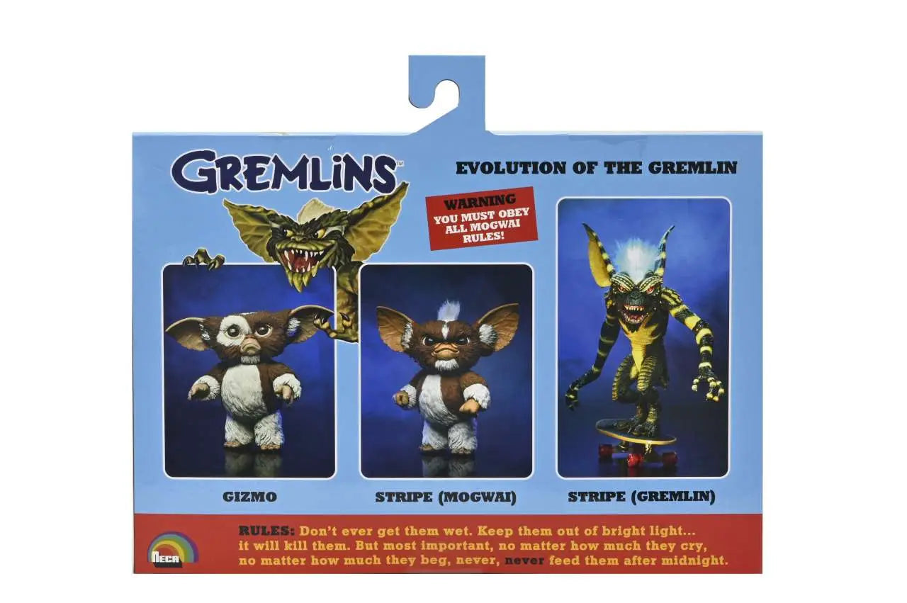 NECA - GREMLINS GREMLINS EVOLUTION GREMLIN 40TH ANN BOX SET ACTION FIGURE 16 cm