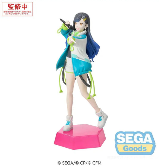 SEGA HATSUNE MIKU SHIRAISHI DESKTOP X DECORATE FIG FIGURA 15 cm