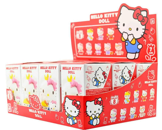 YUME HELLO KITTY - FIGURINE DRESS-UP SERIES - DISPLAY (12) MINI FIGURA 7CM