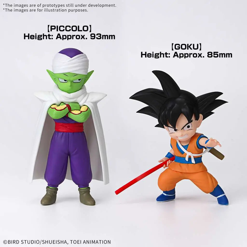 BANDAI - DRAGON BALL DAIMA SON GOKU & PICCOLO MK MODEL KIT 9 cm