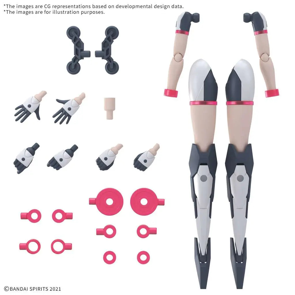 BANDAI - 30 MINUTES SISTERS 30MS OPT PARTS SET 20 FLOAT UNIT V COLOR B MODEL KIT ND