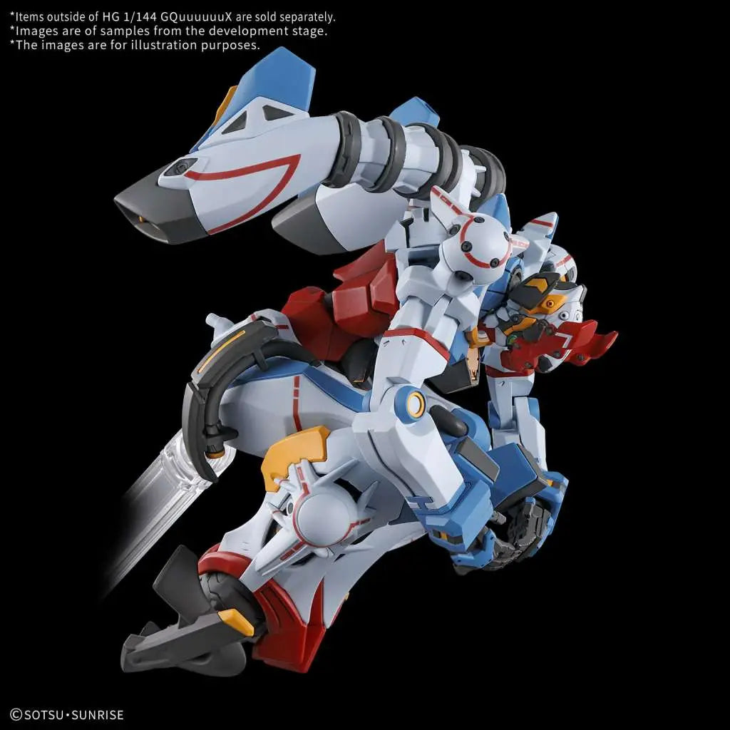 BANDAI HG GQUUUUUUX 1/144 MODEL KIT 15 cm