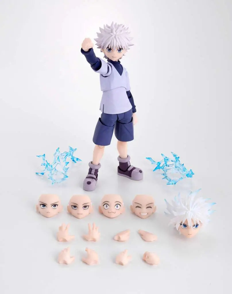 BANDAI - HUNTER X HUNTER SHF HUNTER X HUNTER KILLUA ACTION FIGURE 13.5 cm