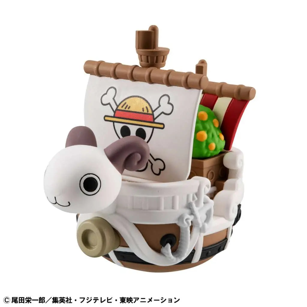 MEGAHOUSE - ONE PIECE YURACOLLE GRAND LINE COLL DISPLAY (6) MINI FIGURA 5.5 cm