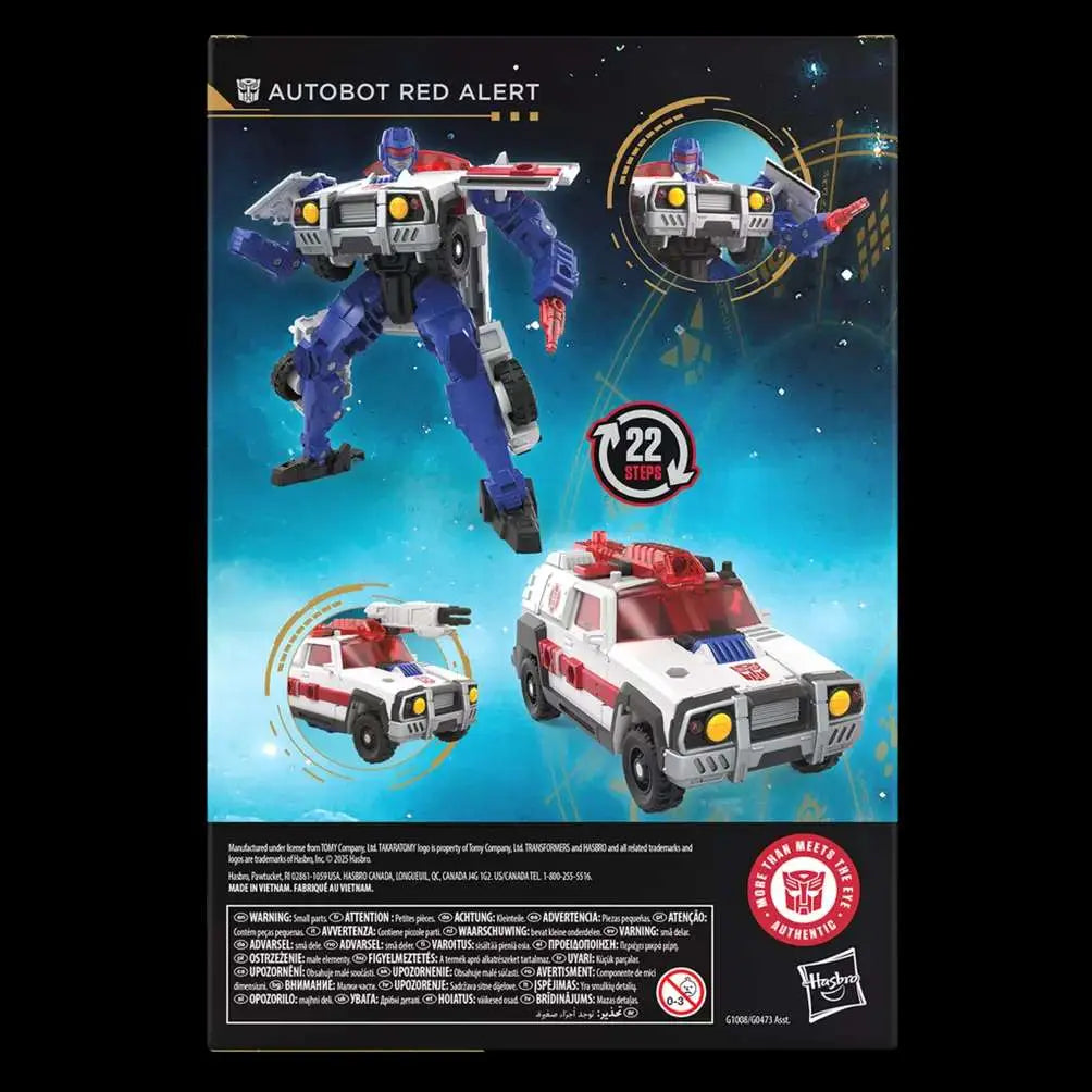 HASBRO PRIME - TRANSFORMERS AGE S AUTOBOT RED ALERT ACTION FIGURE