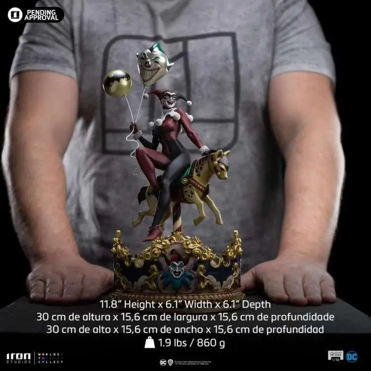 IRON STUDIOS HARLEY QUINN - DC UNLEASHED 1/10 STATUA 30 cm