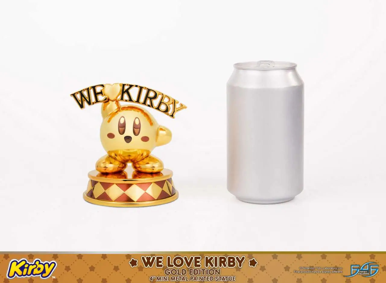 WE LOVE KIRBY GOLD EDITION STATUE