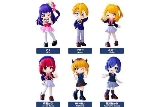 YUME - OSHI NO OSHI NO KO - ANIME COLLECTION - DISPLAY (6) MINI FIGURA