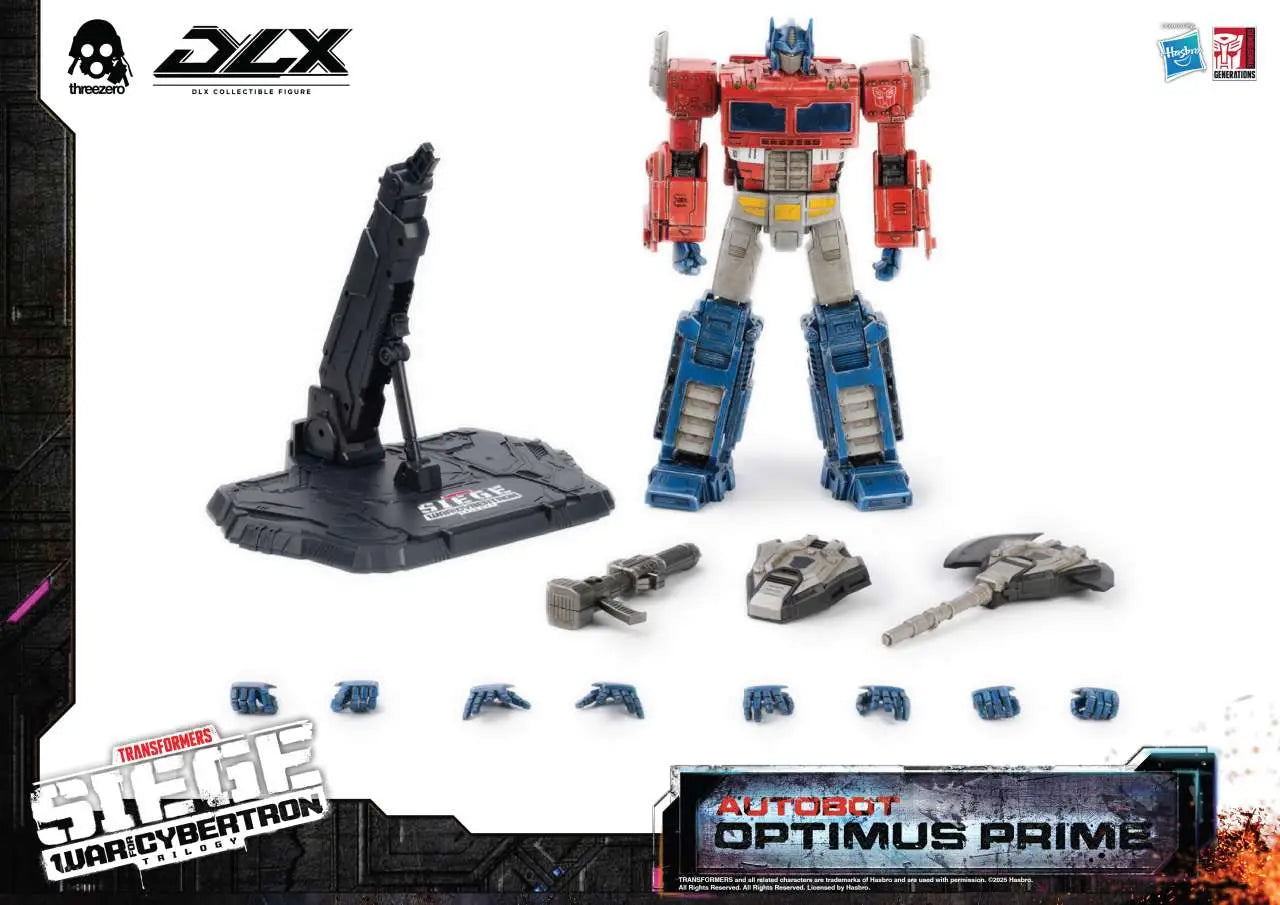TRANSFORMERS WAR FOR CYBERTRON TRILOGY DLX OPTIMUS PRIME AF