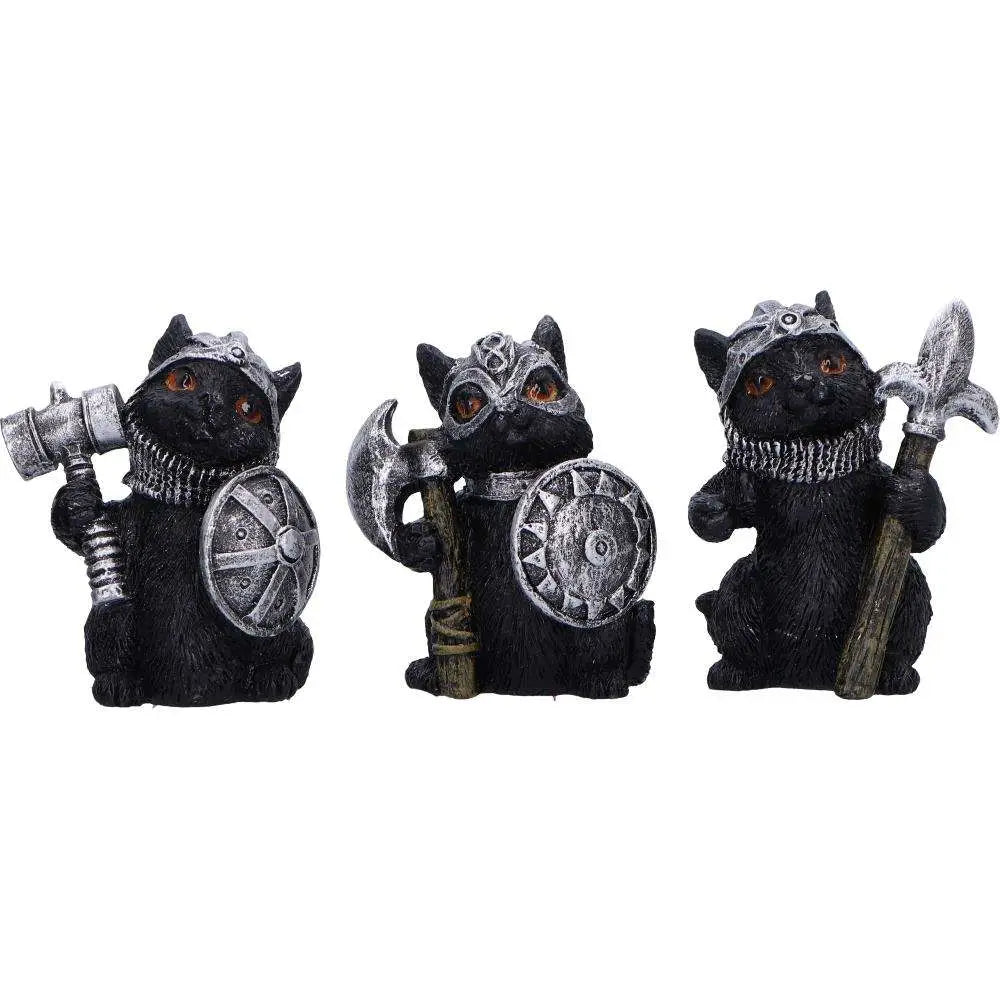 NEMESIS NOW CAT CRUSADERS (SET 6) MINI FIGURA 5.5 cm