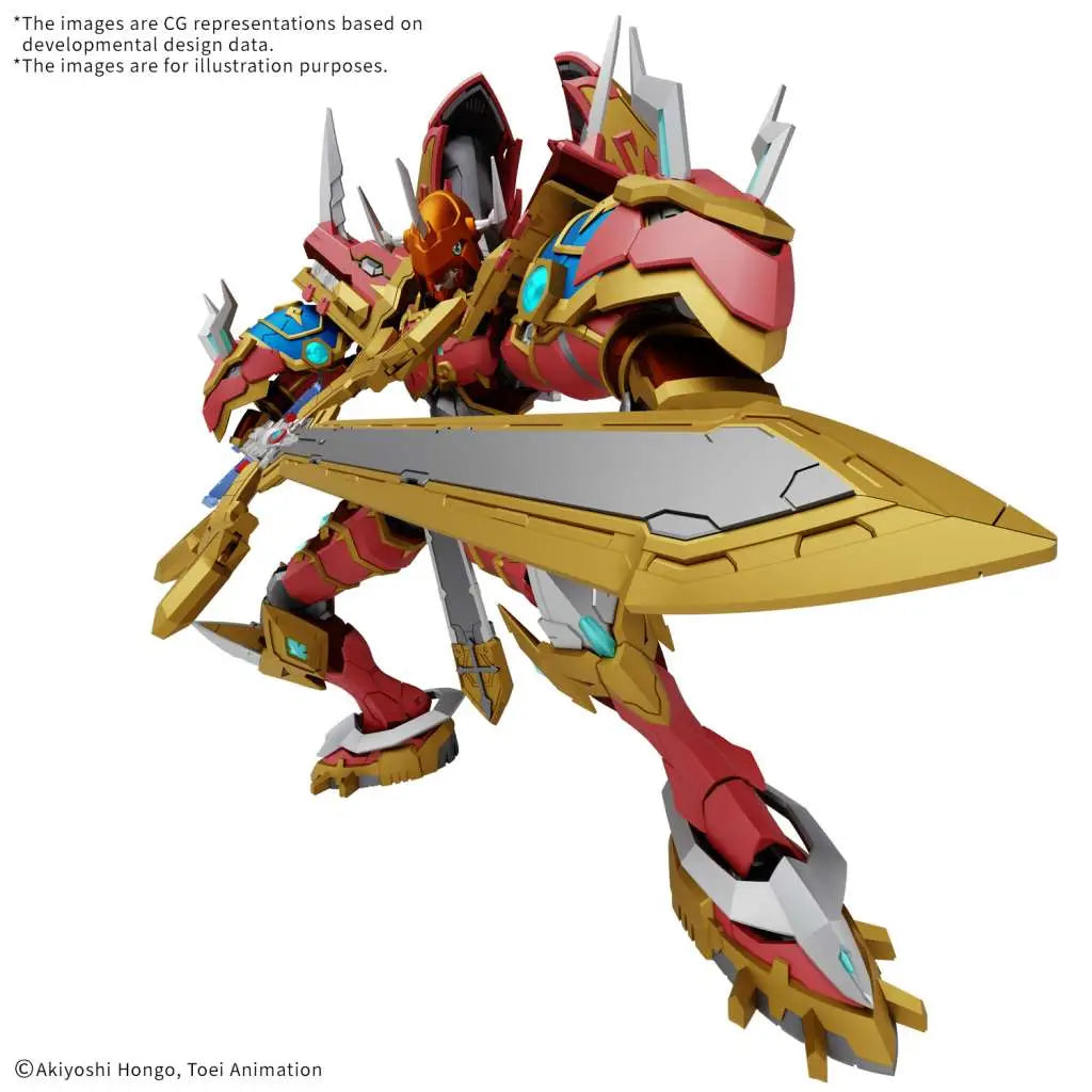 BANDAI RG RISE AMPLIFIED KAISEREYMON MODEL KIT 17 cm