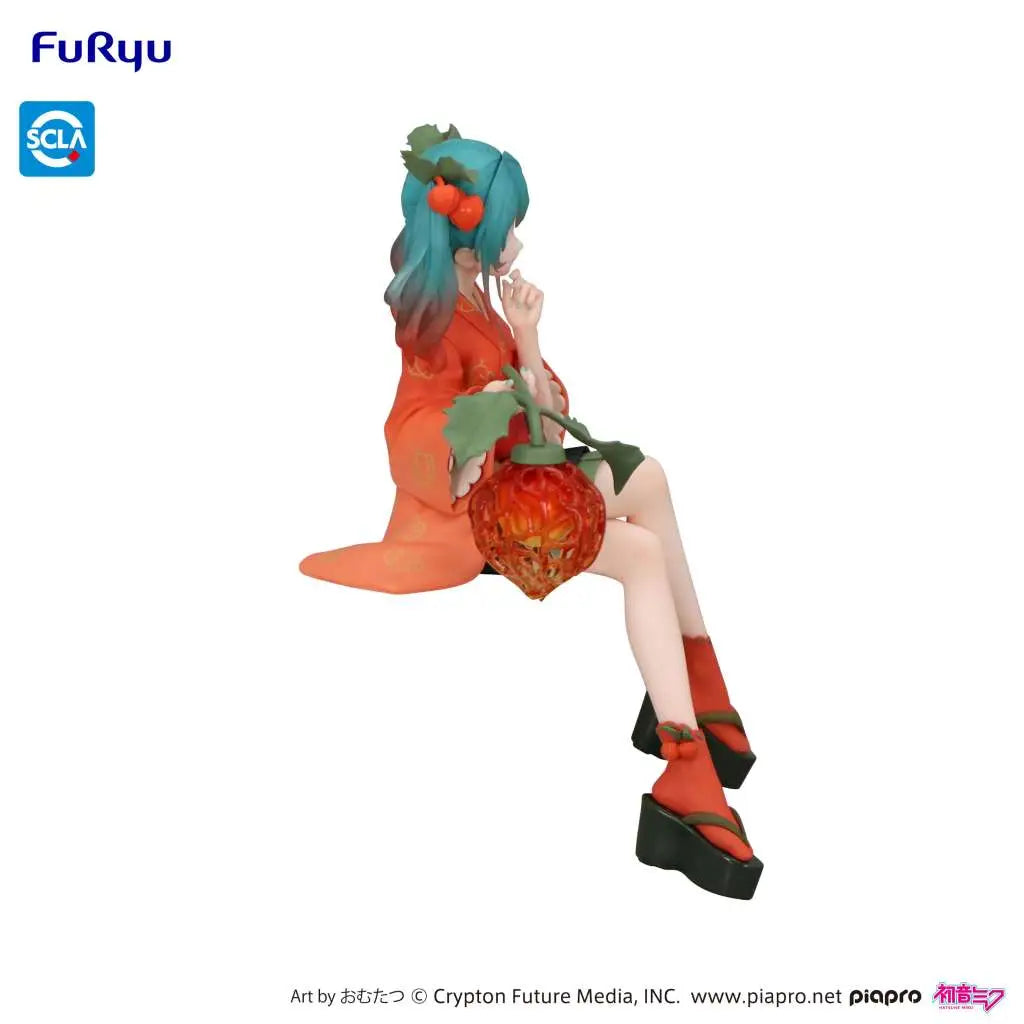 FURYU - HATSUNE MIKU HATSUNE MIKU FAIRY WINTER CHERRY NOODLE STOPPER FIGURA 15 cm