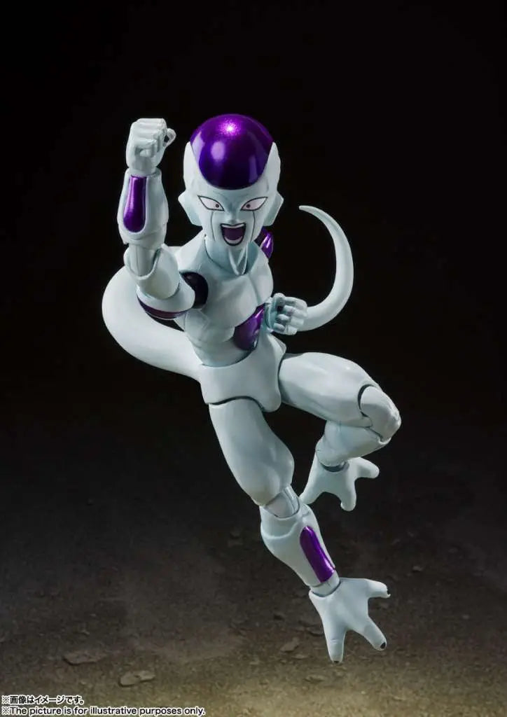 BANDAI FRIEZA - DRAGON BALL SHF FOURTH FORM REISSUE ACTION FIGURE 14 cm
