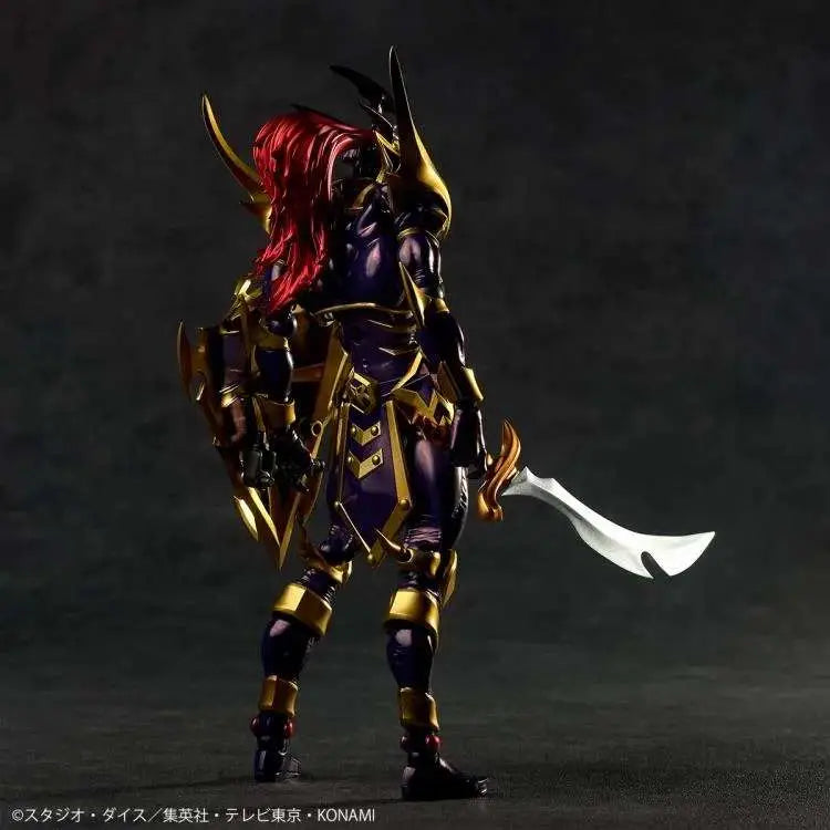 KAIYODO REVOLTECH YU-GI-OH! BLACK LUSTER SOLDIER AF ACTION FIGURE 19 cm