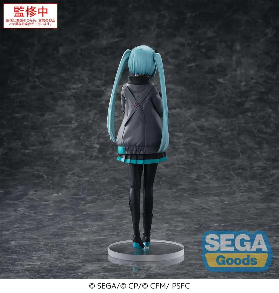 SEGA LUMINASTA HATSUNE MIKU SHUTTERED SEKAI FIG FIGURA 20 cm