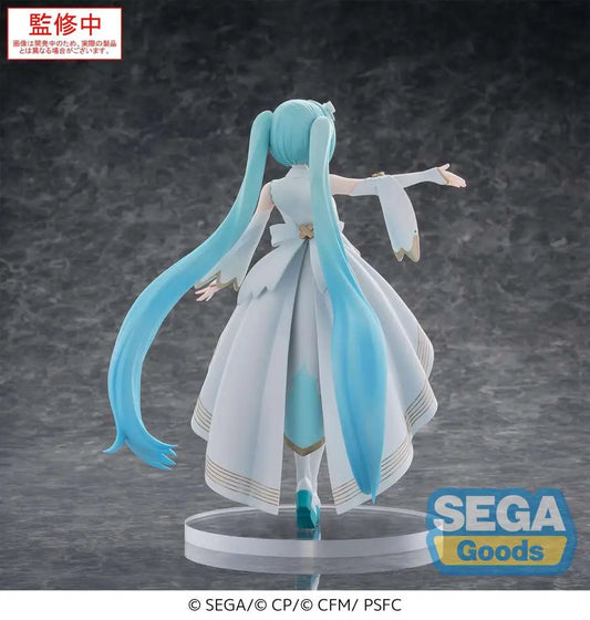SEGA - HATSUNE MIKU LUMINASTA HATSUNE MIKU UNSHUTTERED SEKAI FIG FIGURA 20 cm