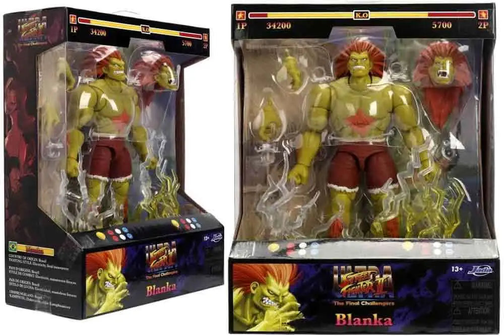 JADA TOYS - STREET FIGHTER 2 BLANKA DELUXE 1/12 ACTION FIGURE 1 cm