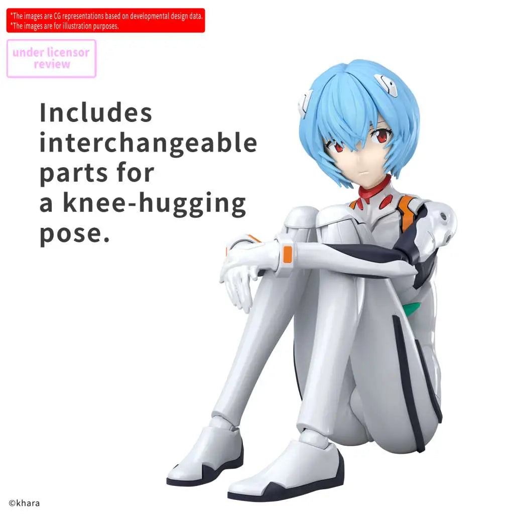 BANDAI 30MP REI AYANAMI PLUG SUIT VER MODEL KIT 15 cm