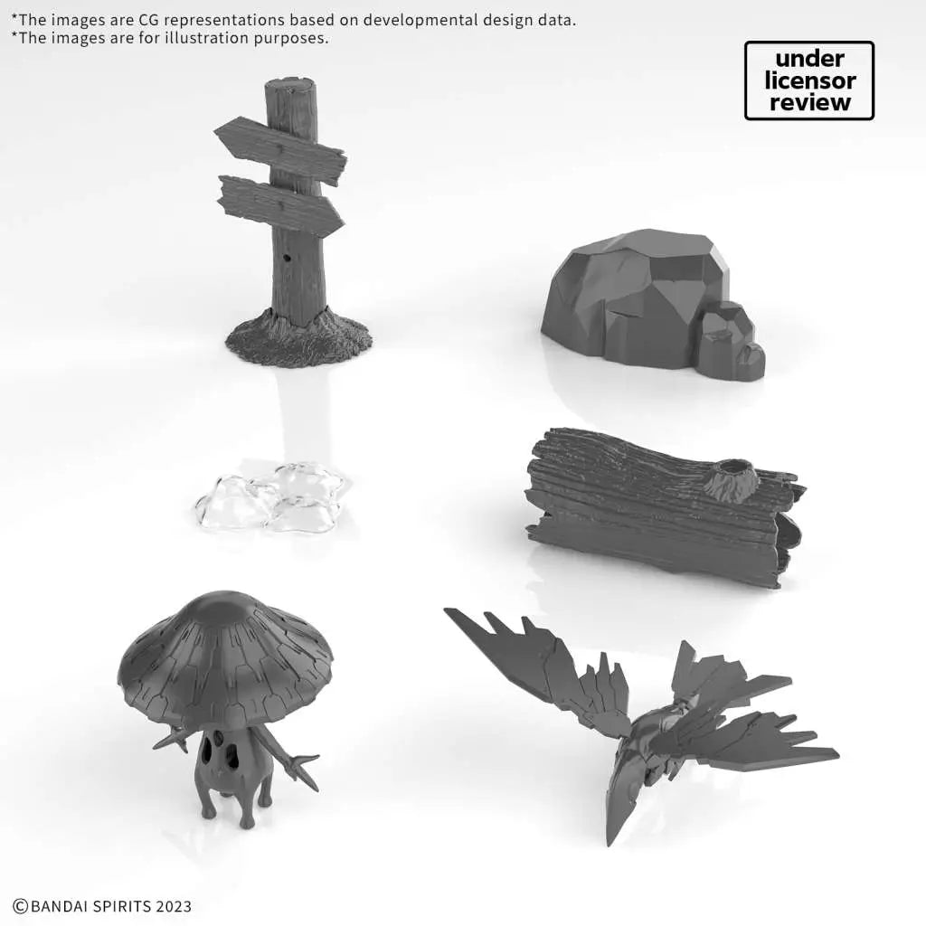 BANDAI 30MF CUSTOMIZE STRUCTURE 1 MODEL KIT