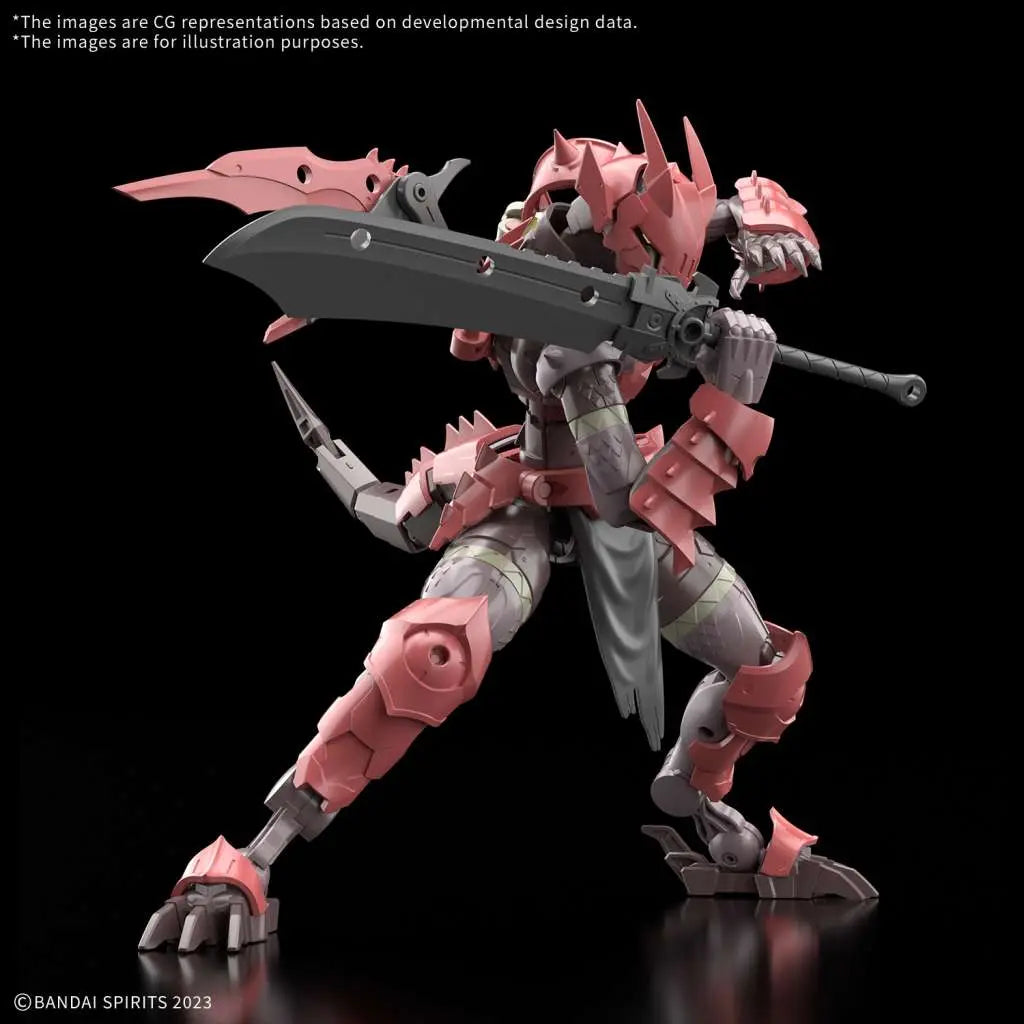 BANDAI 30MF DRAGONIAKNIGHT MODEL KIT 15 cm